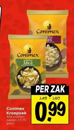 Vomar Voordeelmarkt Conimex Kroepoek aanbieding