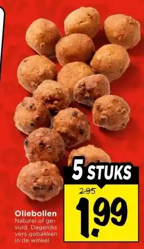 Vomar Voordeelmarkt Oliebollen aanbieding