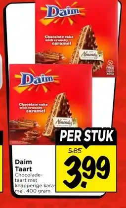 Vomar Voordeelmarkt Daim Taart aanbieding