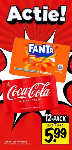 Vomar Voordeelmarkt Coca-Cola of Fanta aanbieding