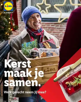 Lidl Kerst maak je samen. aanbieding