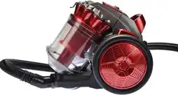 Bol.com Royal Swiss ED-1509 zakloze stofzuiger 700W zonder zak rood aanbieding