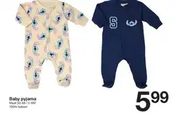 Zeeman Baby pyjama aanbieding
