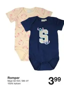 Zeeman Romper aanbieding