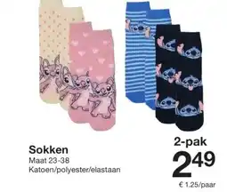 Zeeman Sokken aanbieding