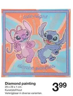 Zeeman Diamond painting aanbieding