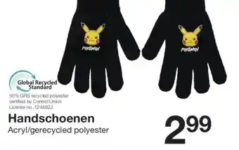 Zeeman Handschoenen aanbieding