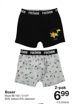 Zeeman Boxer aanbieding