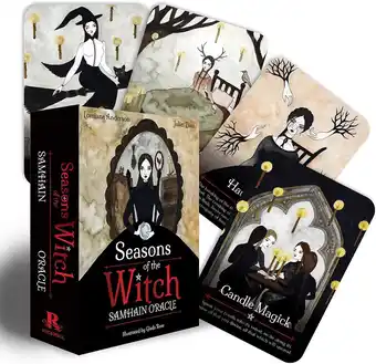 Amazon Seasons of the Witch: Samhain Oracle: Harness the intuitive power of the year's most magical night aanbieding
