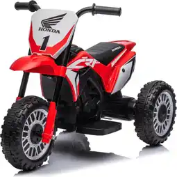 Bol.com Honda CRF450 - Elektrische Kindermotor - 6 Volt - 1 tot 3 jaar - Rood aanbieding