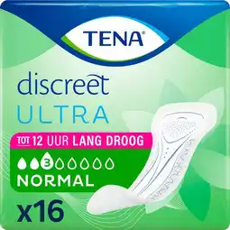Etos Tena Discreet Ultra Normal 16 stuks aanbieding