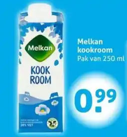 Hoogvliet Melkan kookroom aanbieding