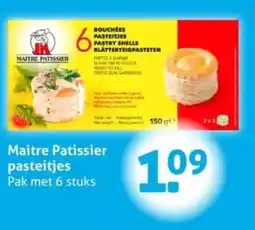 Hoogvliet Maitre Patissier pasteitjes aanbieding