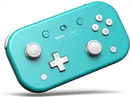 Amazon 8BitDo Lite 2 BT Gamepad Turkoois (Switch, Android, Raspberry Pi) aanbieding