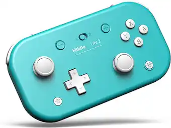 Amazon 8BitDo Lite 2 BT Gamepad Turkoois (Switch, Android, Raspberry Pi) aanbieding
