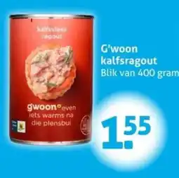 Hoogvliet G'woon kalfsragout aanbieding