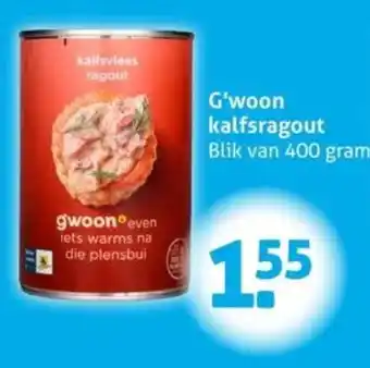 Hoogvliet G'woon kalfsragout aanbieding