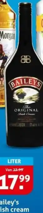 Hoogvliet Bailey's Irish cream aanbieding