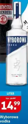 Hoogvliet Wyborowa vodka aanbieding