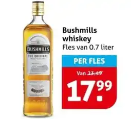 Hoogvliet Bushmills whiskey aanbieding