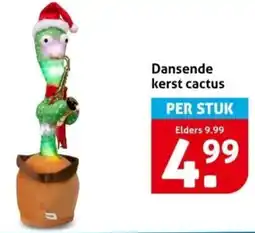 Hoogvliet Dansende kerst cactus aanbieding
