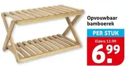 Hoogvliet Opvouwbaar bamboerek aanbieding