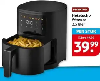 Hoogvliet Inventum Hetelucht friteuse aanbieding