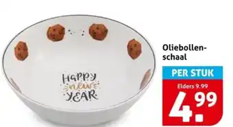 Hoogvliet Oliebollen schaal aanbieding