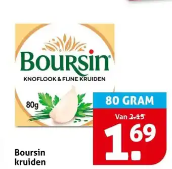 Hoogvliet Boursin kruiden aanbieding