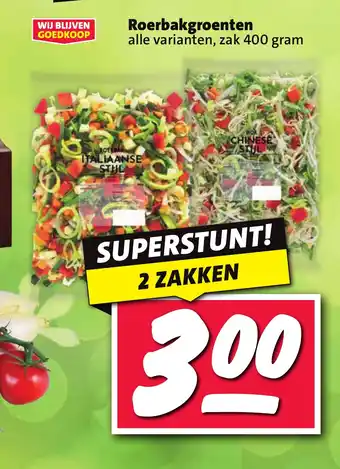Nettorama Roerbakgroenten aanbieding