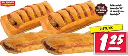 Nettorama Frikandel broodje XL of saucijzen broodje aanbieding