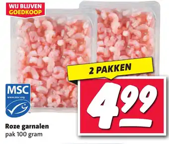 Nettorama Roze garnalen aanbieding