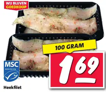 Nettorama Heekfilet aanbieding
