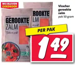 Nettorama Visscher gerookte zalm aanbieding