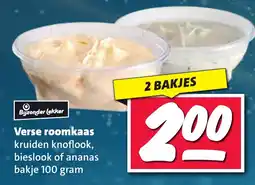 Nettorama Verse roomkaas aanbieding