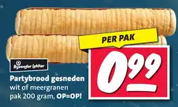 Nettorama Partybrood gesneden aanbieding