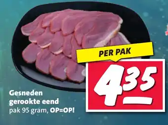 Nettorama Gesneden gerookte eend aanbieding
