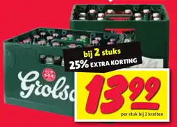 Nettorama Grolsch aanbieding