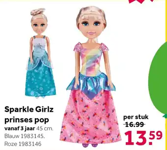 Intertoys Sparkle girls prinses pop aanbieding