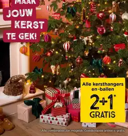 Xenos Alle kersthangers en ballen aanbieding