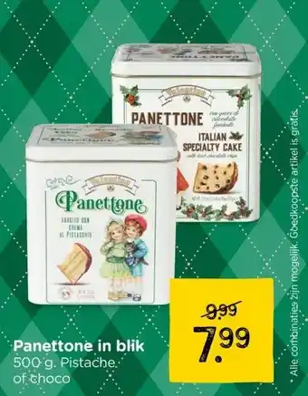 Xenos Panettone in blik aanbieding