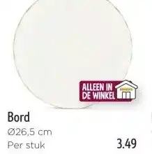Jumbo Bord aanbieding
