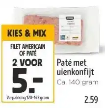 Jumbo Paté met uienkonfijt aanbieding
