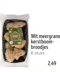 Jumbo Wit meergranen kerstboom- broodjes aanbieding