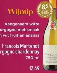 Jumbo Francois Martenot Bourgogne chardonnay aanbieding