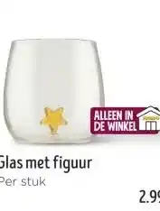 Jumbo Glas met figuur aanbieding