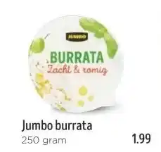 Jumbo Jumbo burrata aanbieding