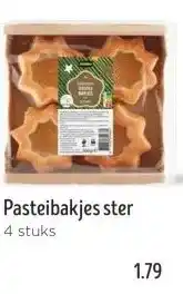 Jumbo Pasteibakjes ster aanbieding