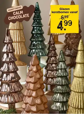 Xenos Glazen kerstbomen aanbieding