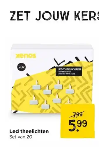 Xenos Led theelichten aanbieding